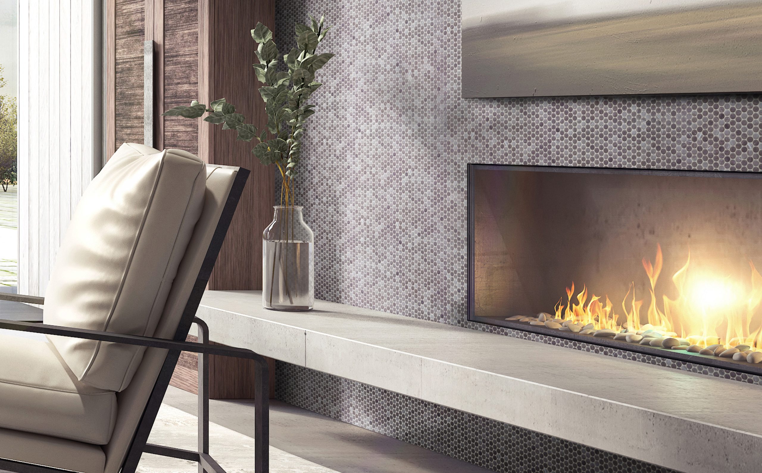 Fireside Elegance: Exploring Fireplace Tile Options | Wayne Tile