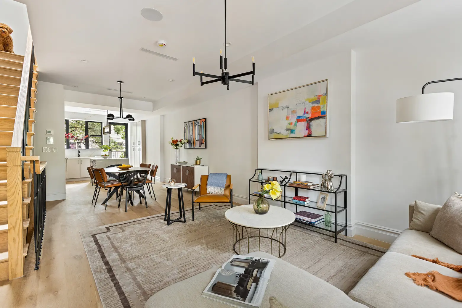 For $1.9M, this compact, renovated brick townhouse is a turn-key home in the heart of Stuyvesant Heights | 6sqft