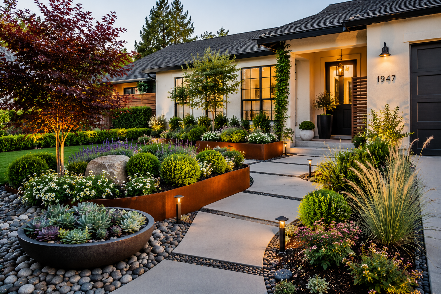 Front Yard Garden Ideas (2026) – Landscaping, Design & Curb Appeal Guide