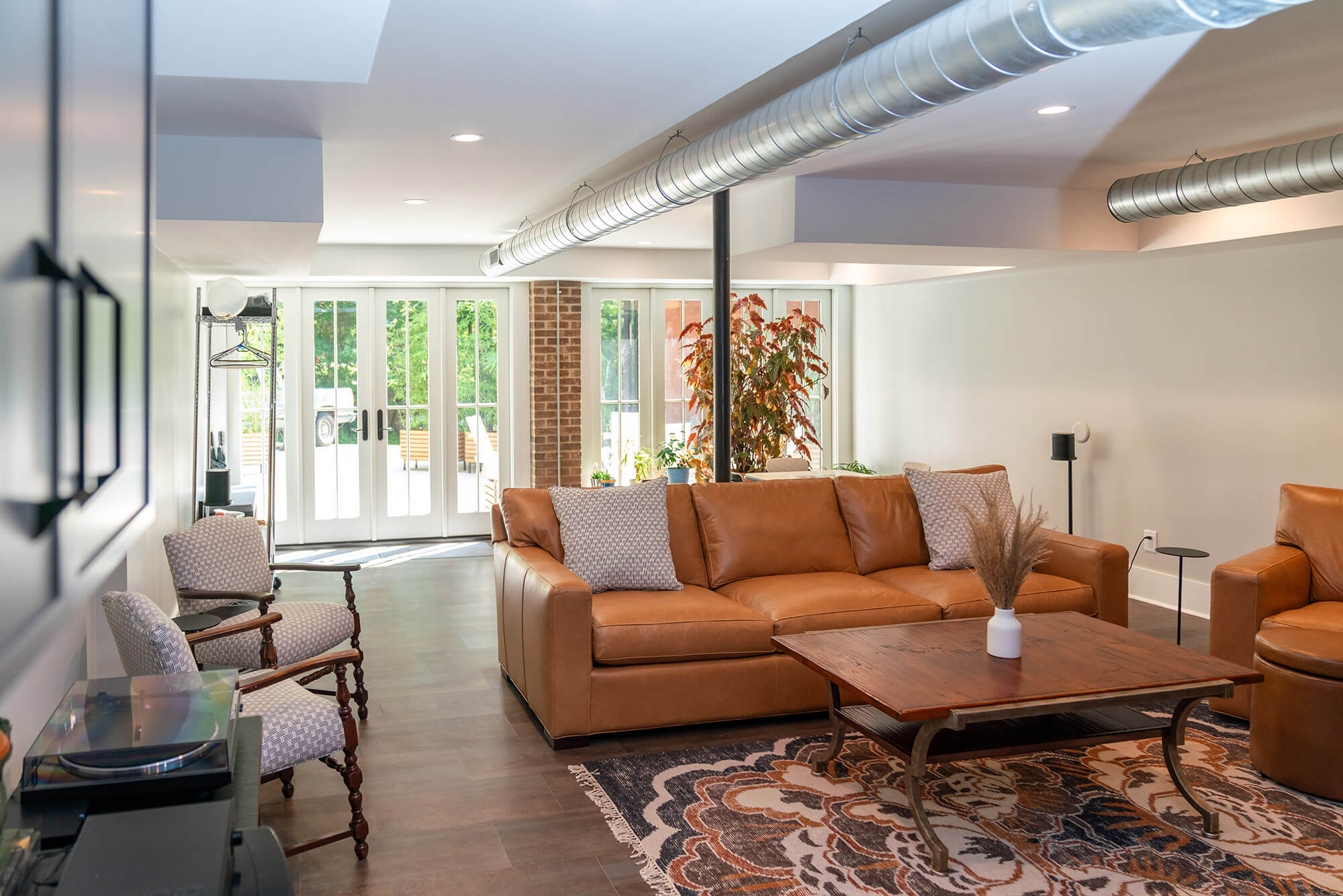 Garage Turned Rec Room - Grau Design Studio