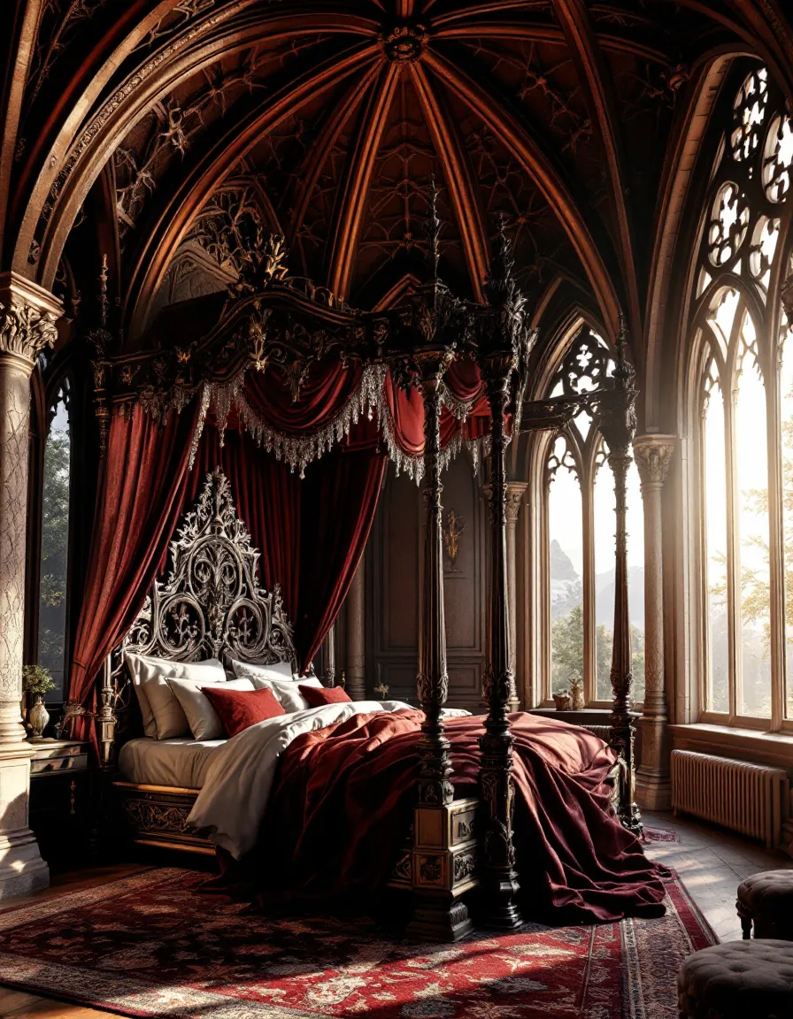 Gothic Revival Bedroom Inspiration | Muse by Wayfair