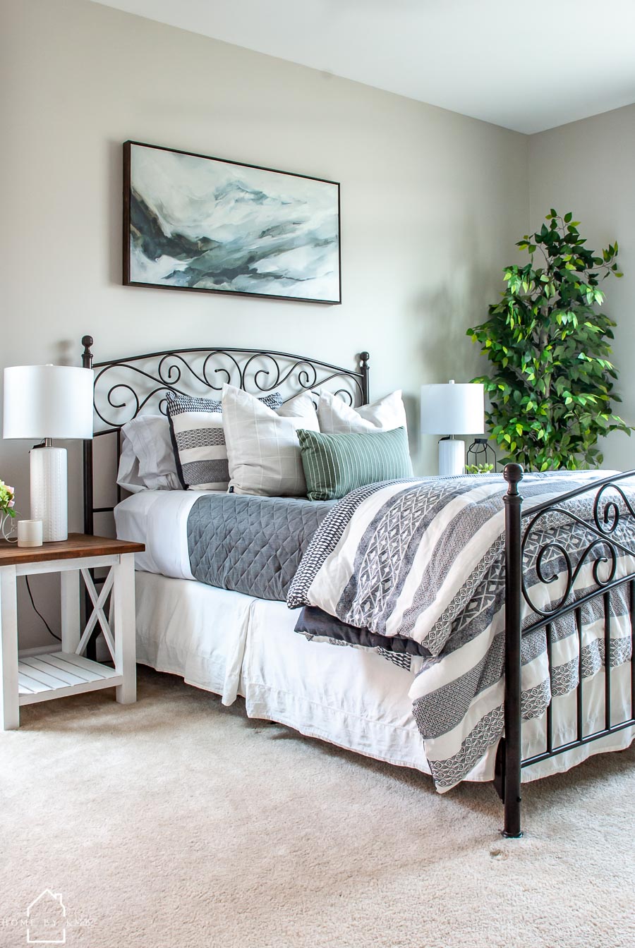Guest Bedroom Makeover for Under $600! - HOME by KMB