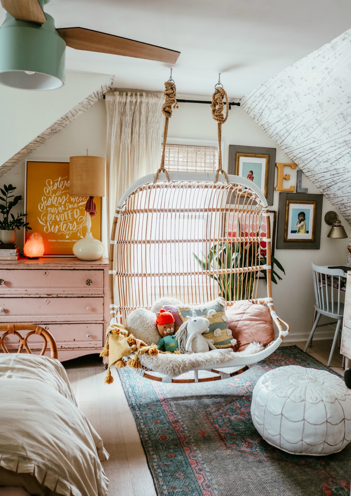 Hanging Chairs- How to Hang a Hanging Chair - Nesting With Grace