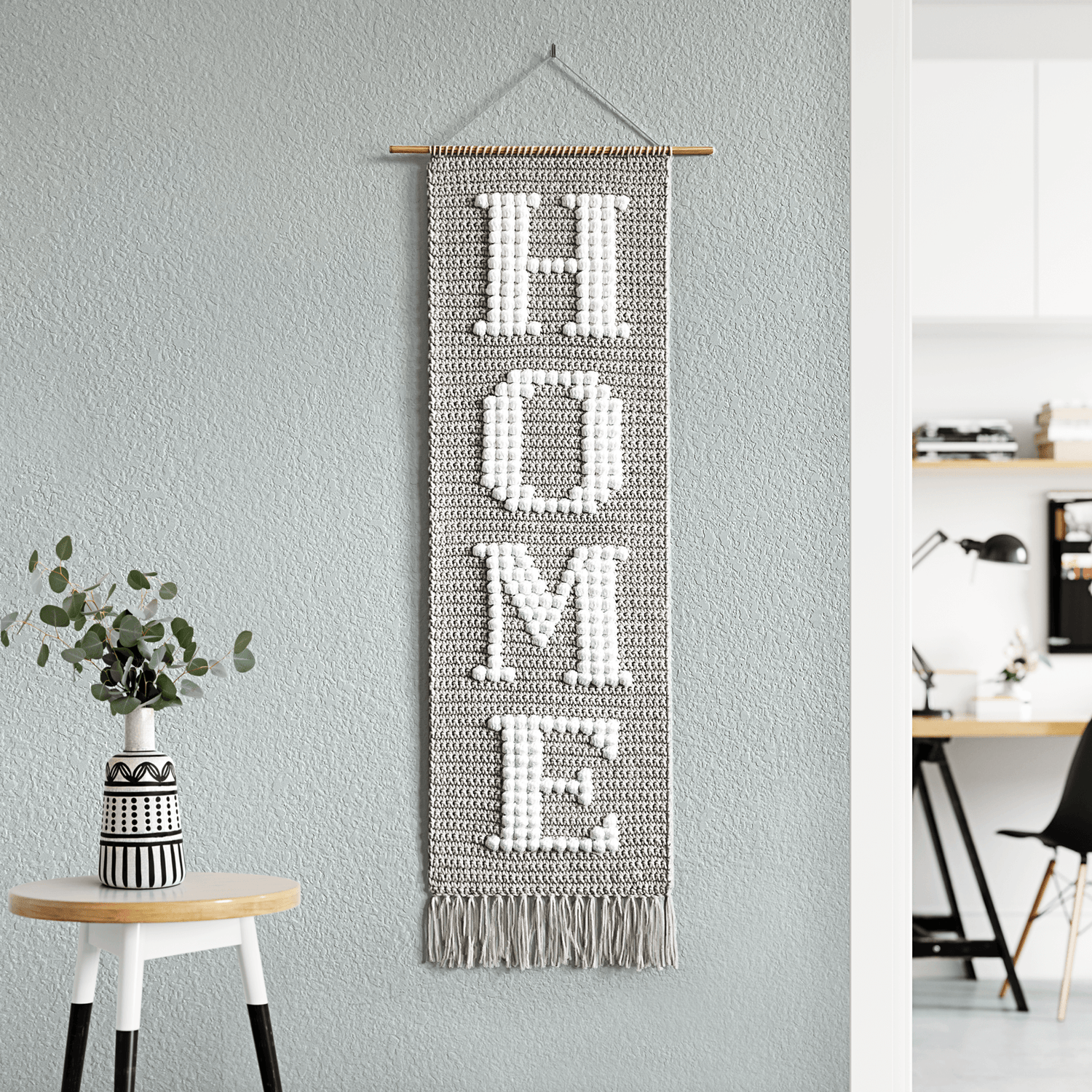 Home Wall Hanging | Crochet Pattern – Little Light Design Co.