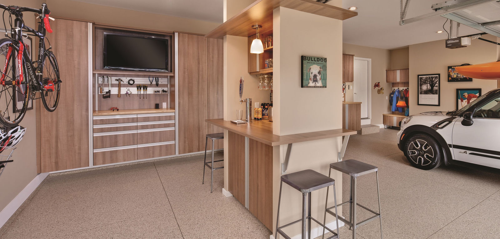 How to Create the Ultimate Garage Man Cave