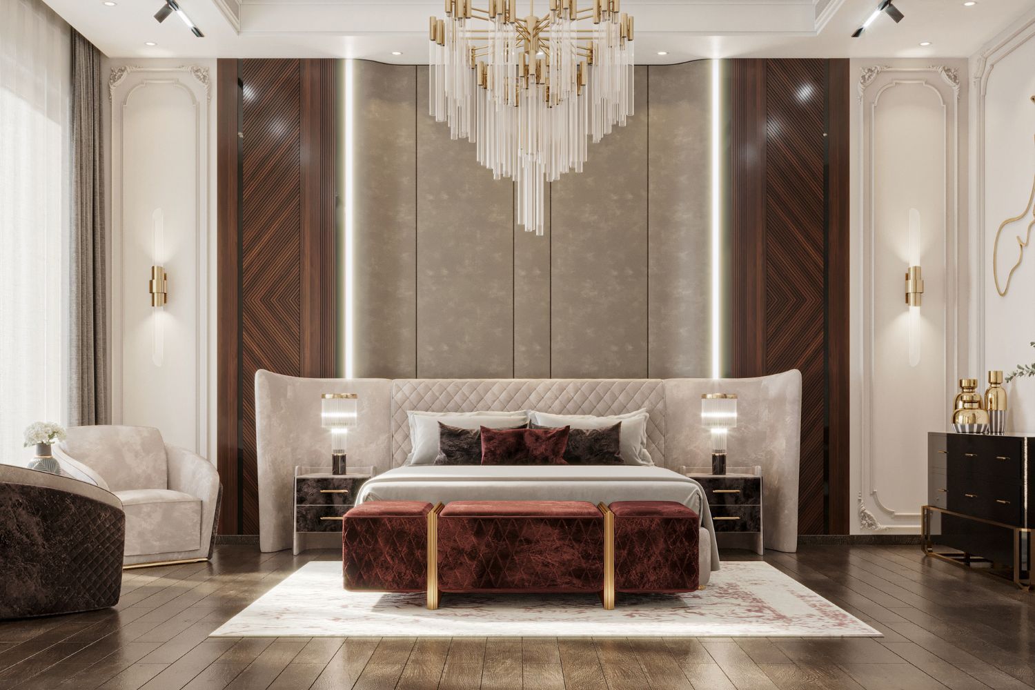 How To Decor Your Master Bedroom With A Romantic Touch