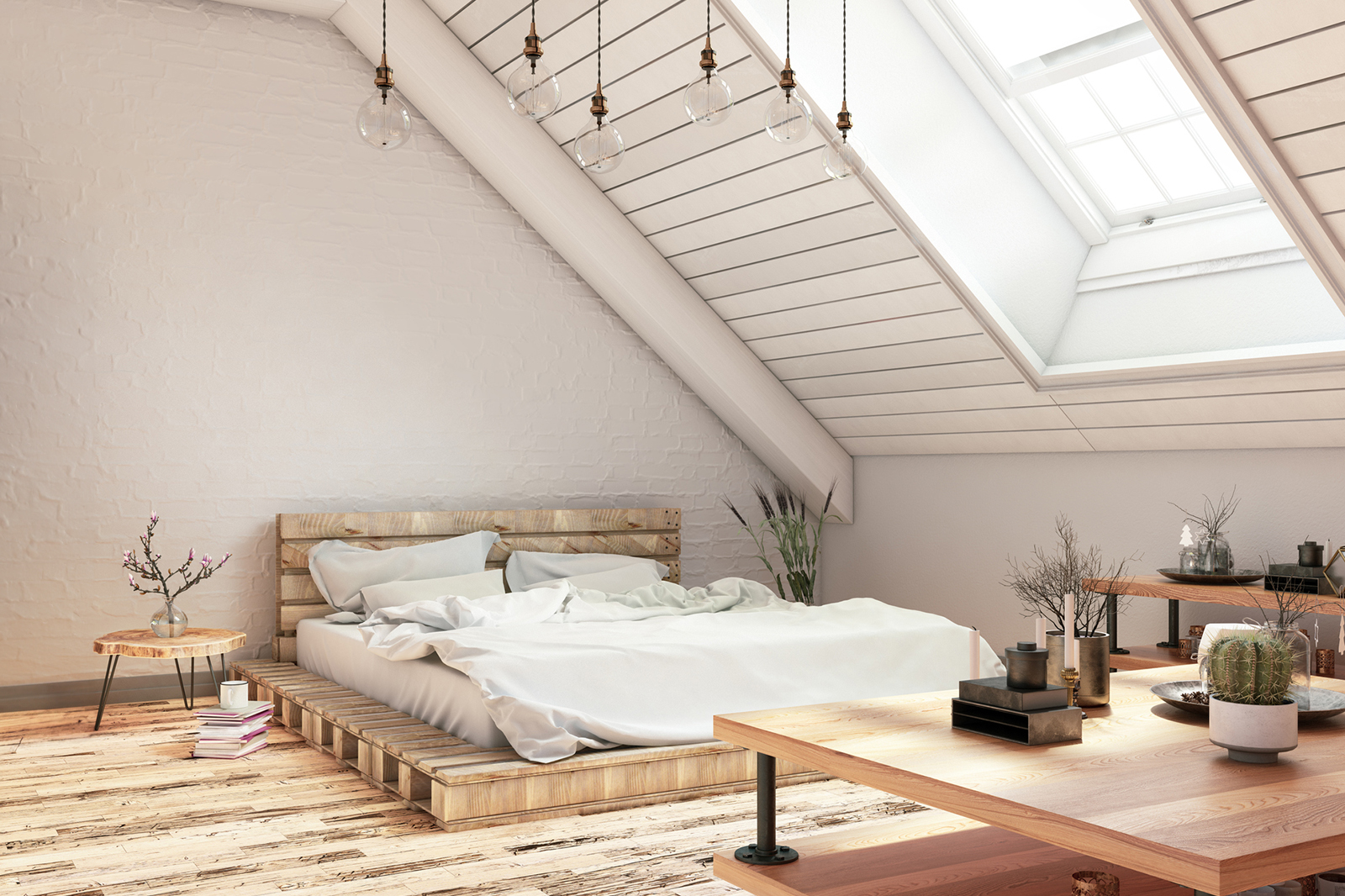 How to Decorate a Bedroom With Slanted Walls Like a Designer | LoveToKnow