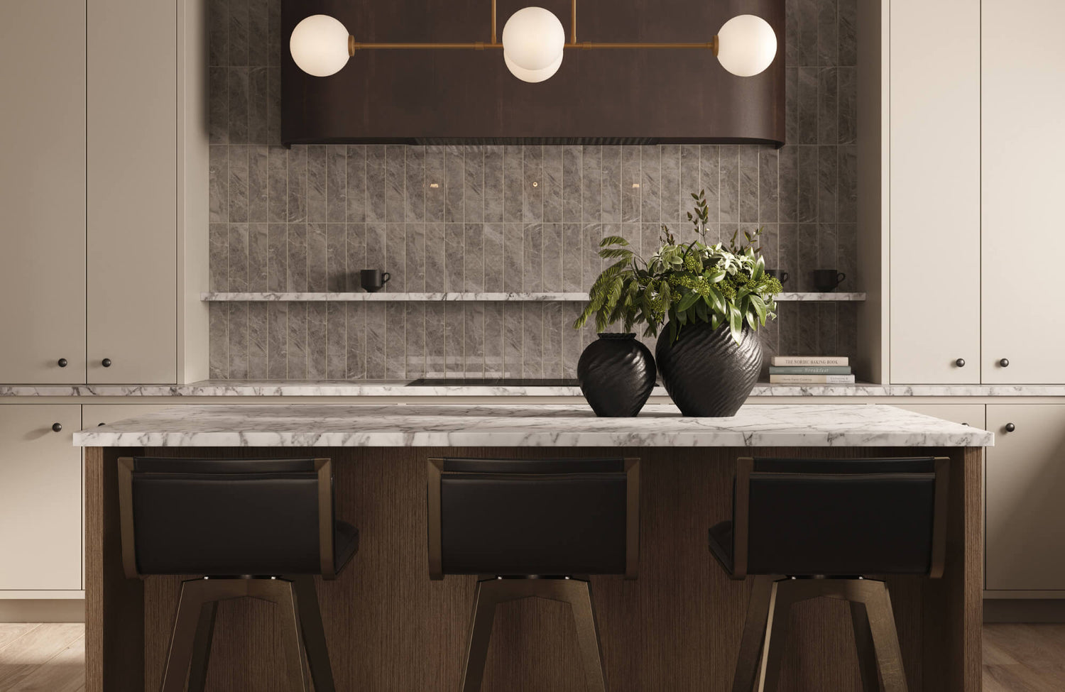 Is Slate A Good Material For A Dark And Moody Kitchen Backsplash?