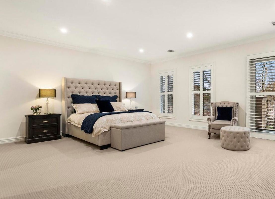 Large Main Bedroom Ideas from a Melbourne Home Makeover