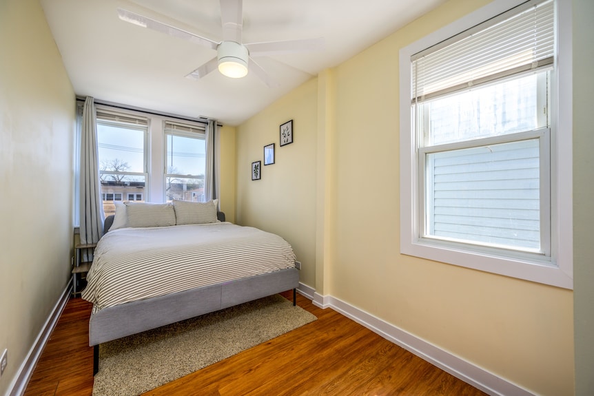 Modern 3-Bed Stay w/ Patio, Firepit, & Garage Parking Spot - Chicago | Vrbo
