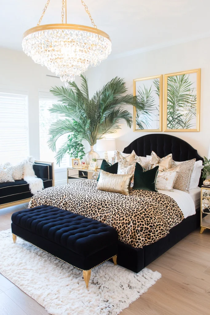 Modern Leopard Bedroom Ideas for Bold and Stylish Interiors