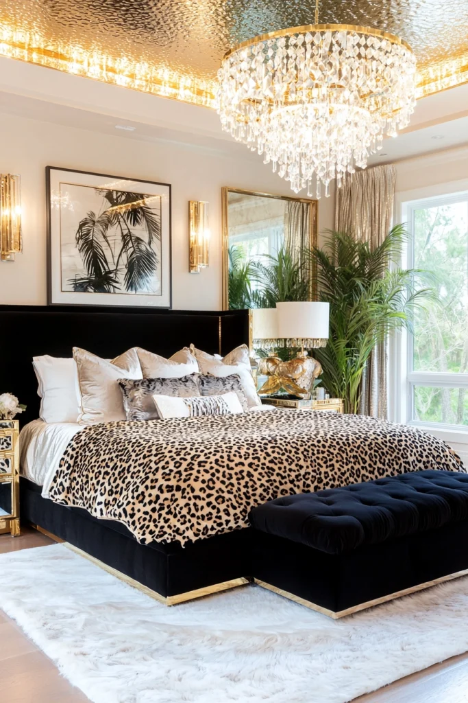 Modern Leopard Bedroom Ideas for Bold and Stylish Interiors