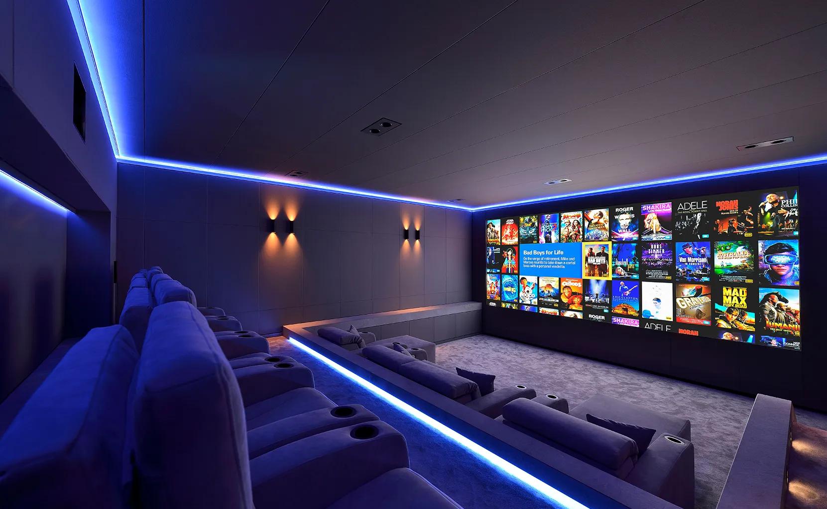 private theaters & media rooms - Barco