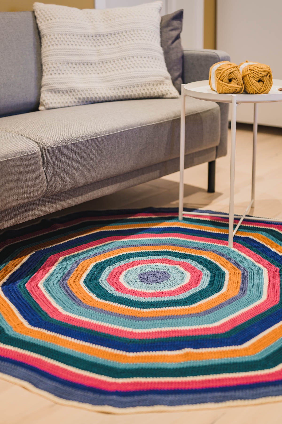Round Rug Crochet Pattern