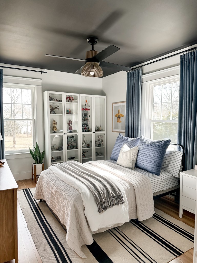 Teen Boys Bedroom Makeover - Painting by the Penny