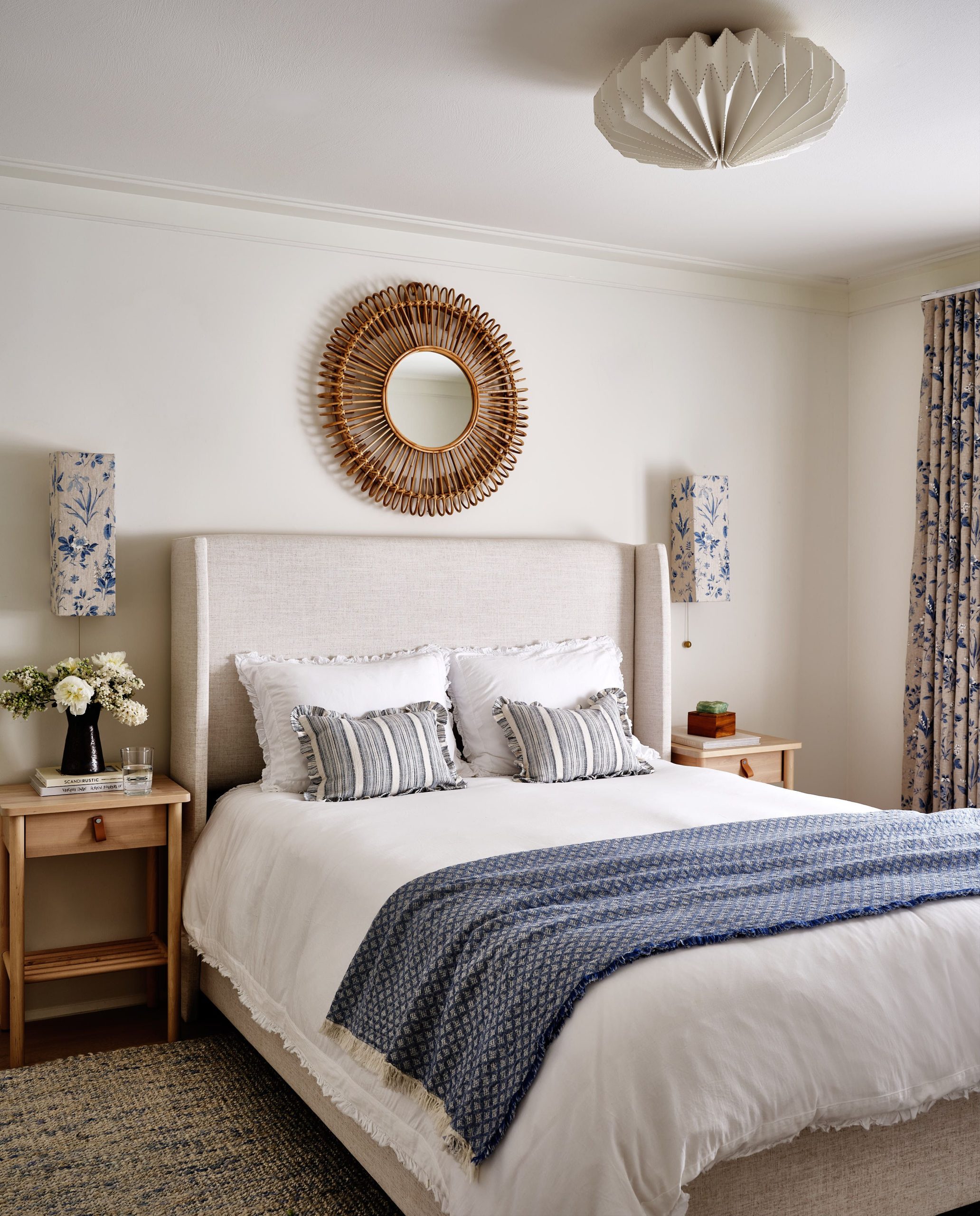 The Top 2025 Bedroom Trends Include Statement Headboards and Moody Hues