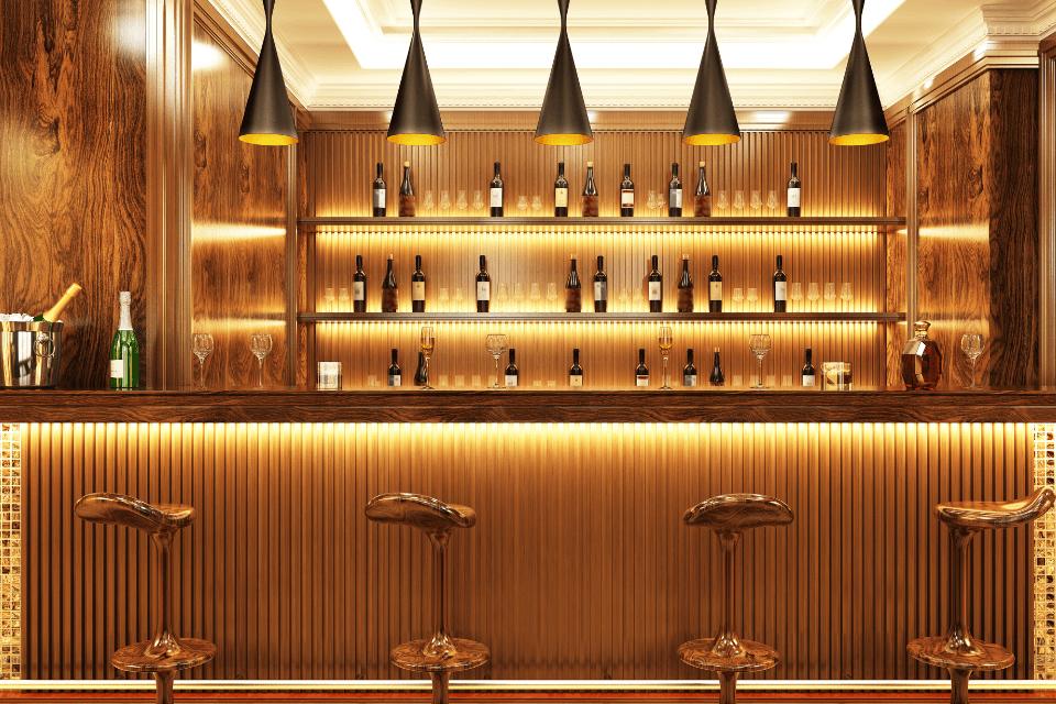 Top 12 Finished Basement Bar Ideas
