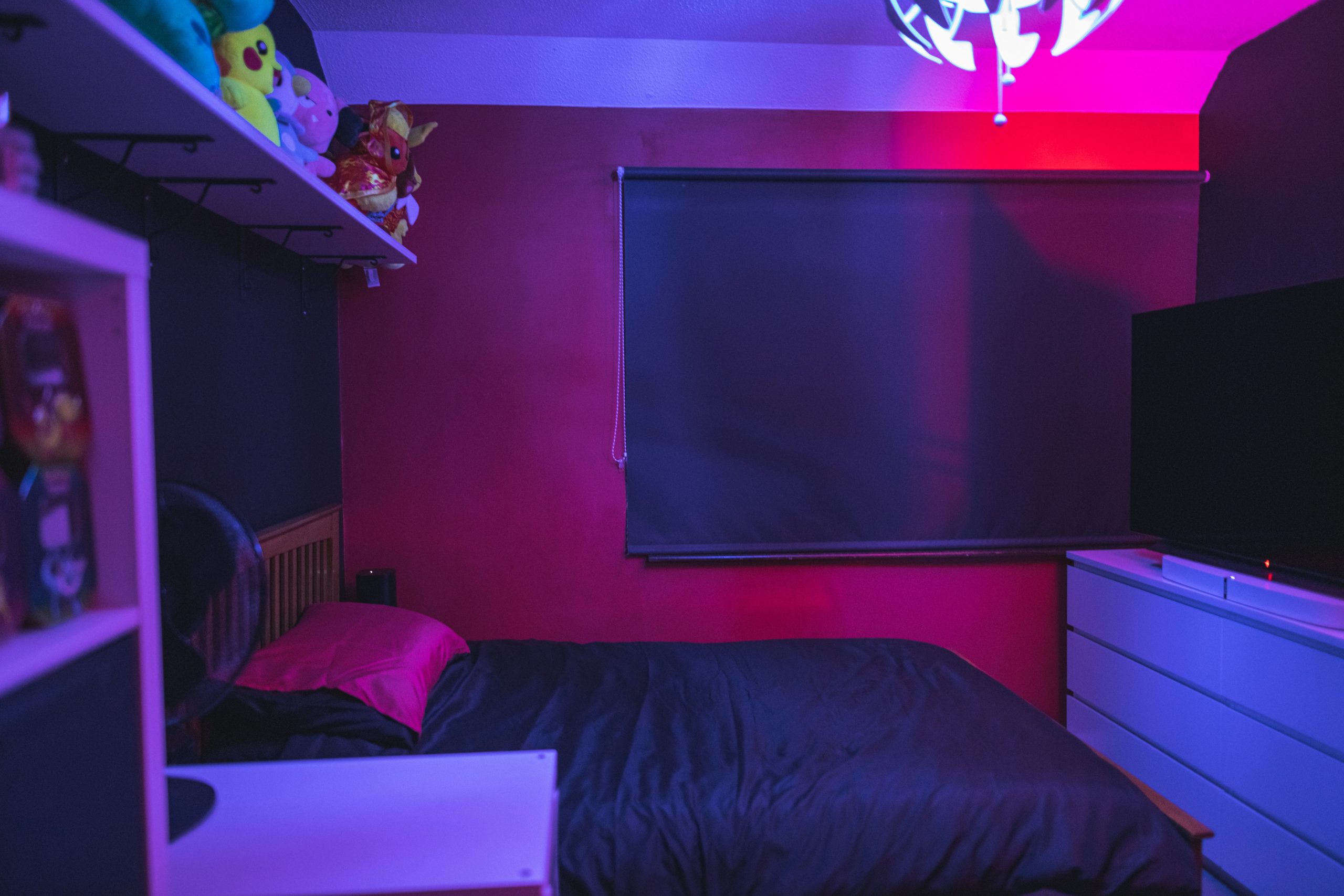Young adults bedroom.