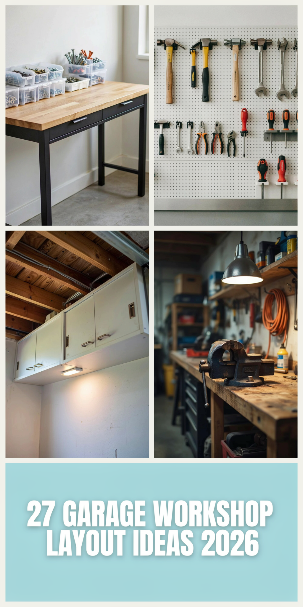 27 Garage Workshop Layout Ideas for 2026 You Need to See - placeideal.com