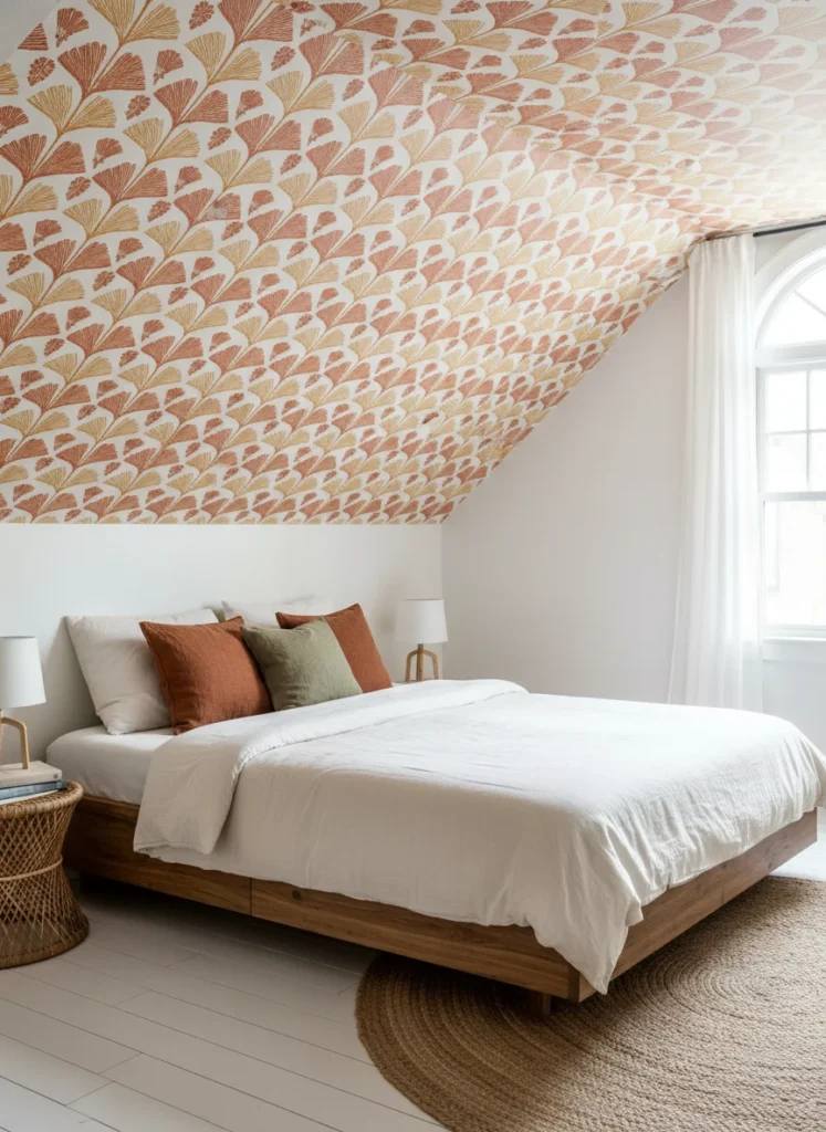11 Small Bedroom Ideas With a Slanted Ceiling That Turn an Awkward Feature Into a Statement - Bonita Rooms