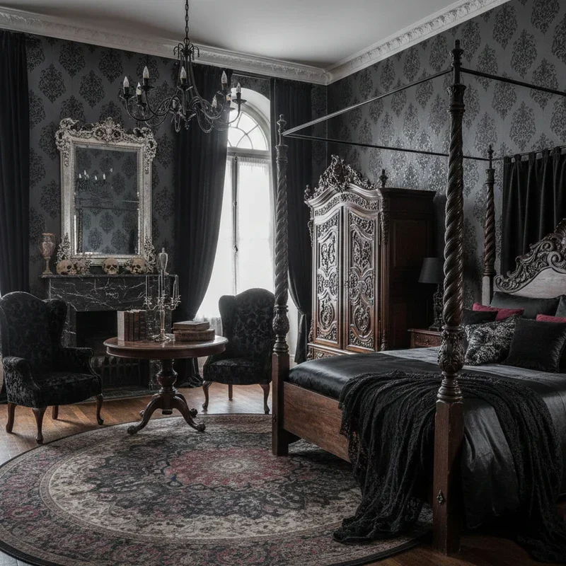 15 Goth Room Ideas to Create a Dramatic Aesthetic