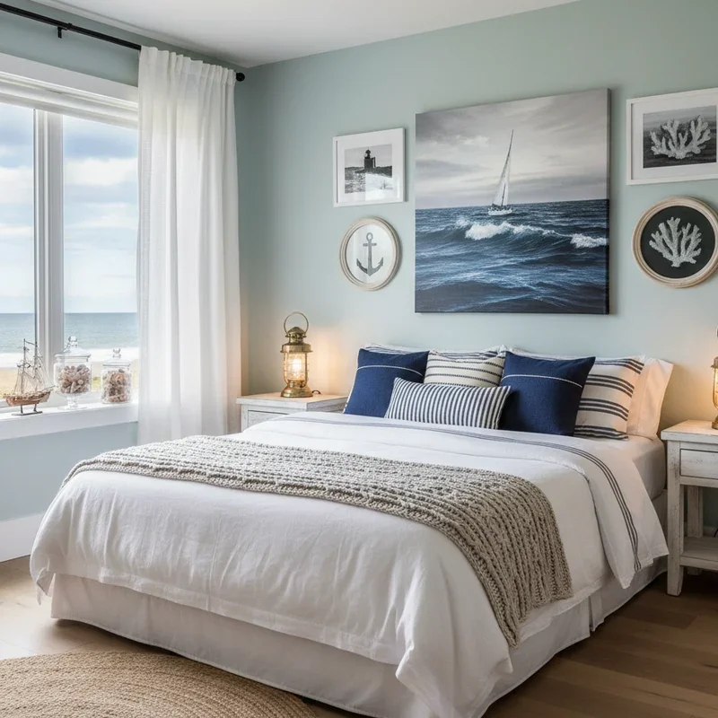 15 Nautical Bedroom Ideas for a Calm Coastal Retreat