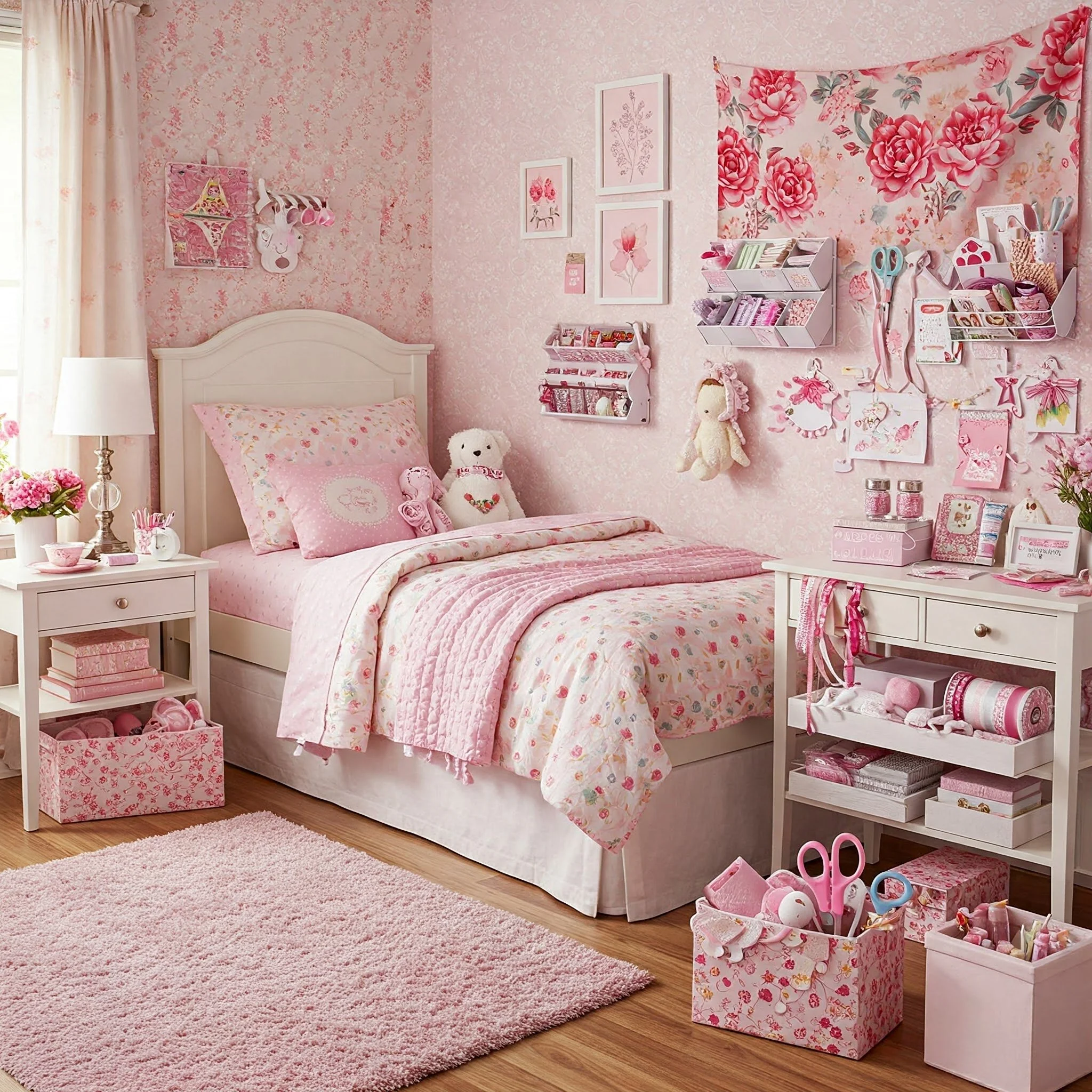 15 Pink Girls Bedroom Ideas for Dreamy Decor