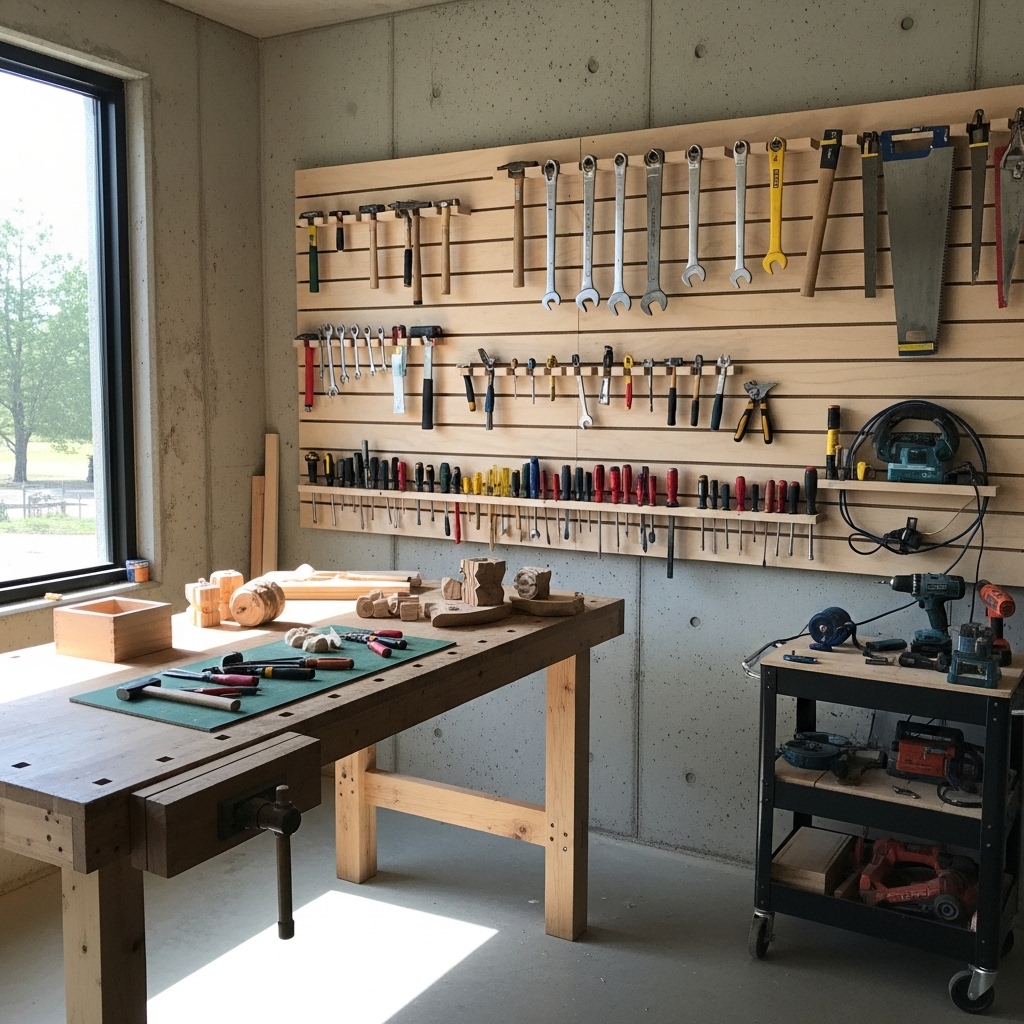 20 Garage Workshop Ideas That Transform Concrete And Chaos Into Craftsmanship - Home Decorefiy
