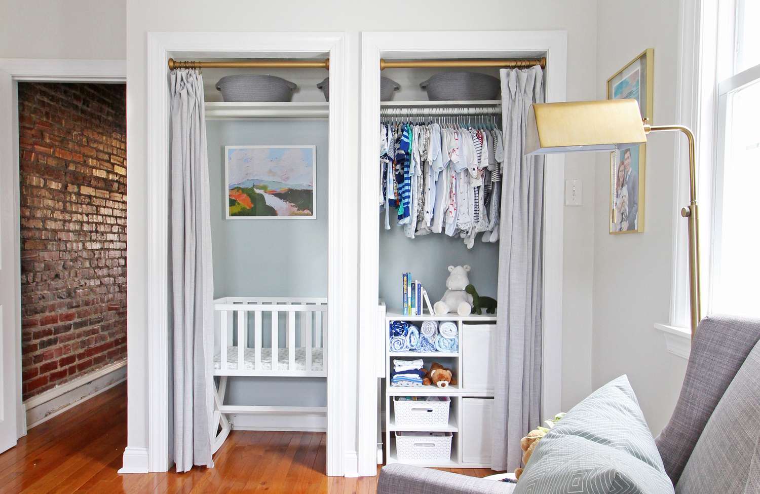 21 Clever Closet Curtain Ideas to Hide Any Clutter
