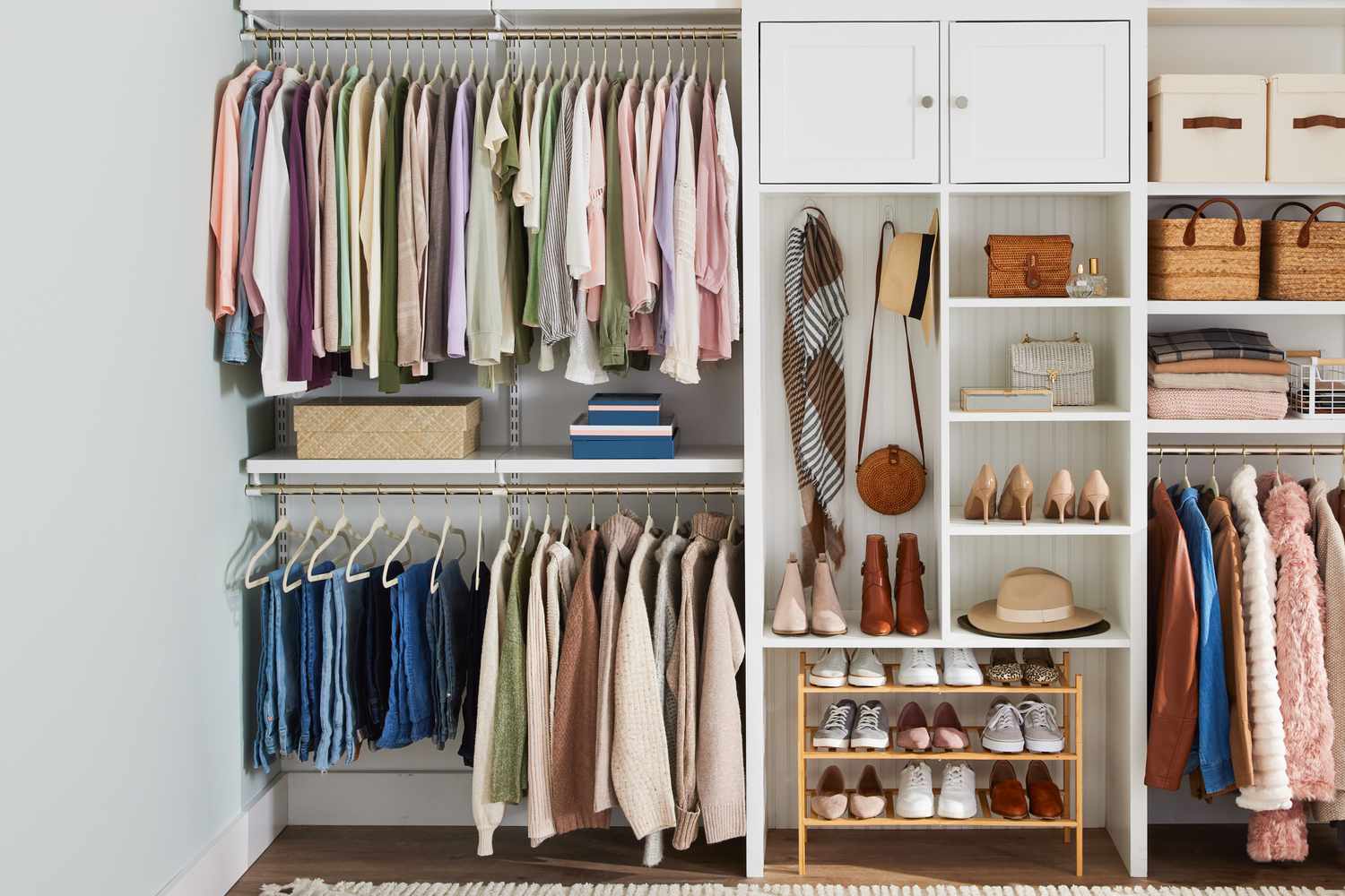 23 Open Closet Ideas To Make Getting Dressed a Cinch