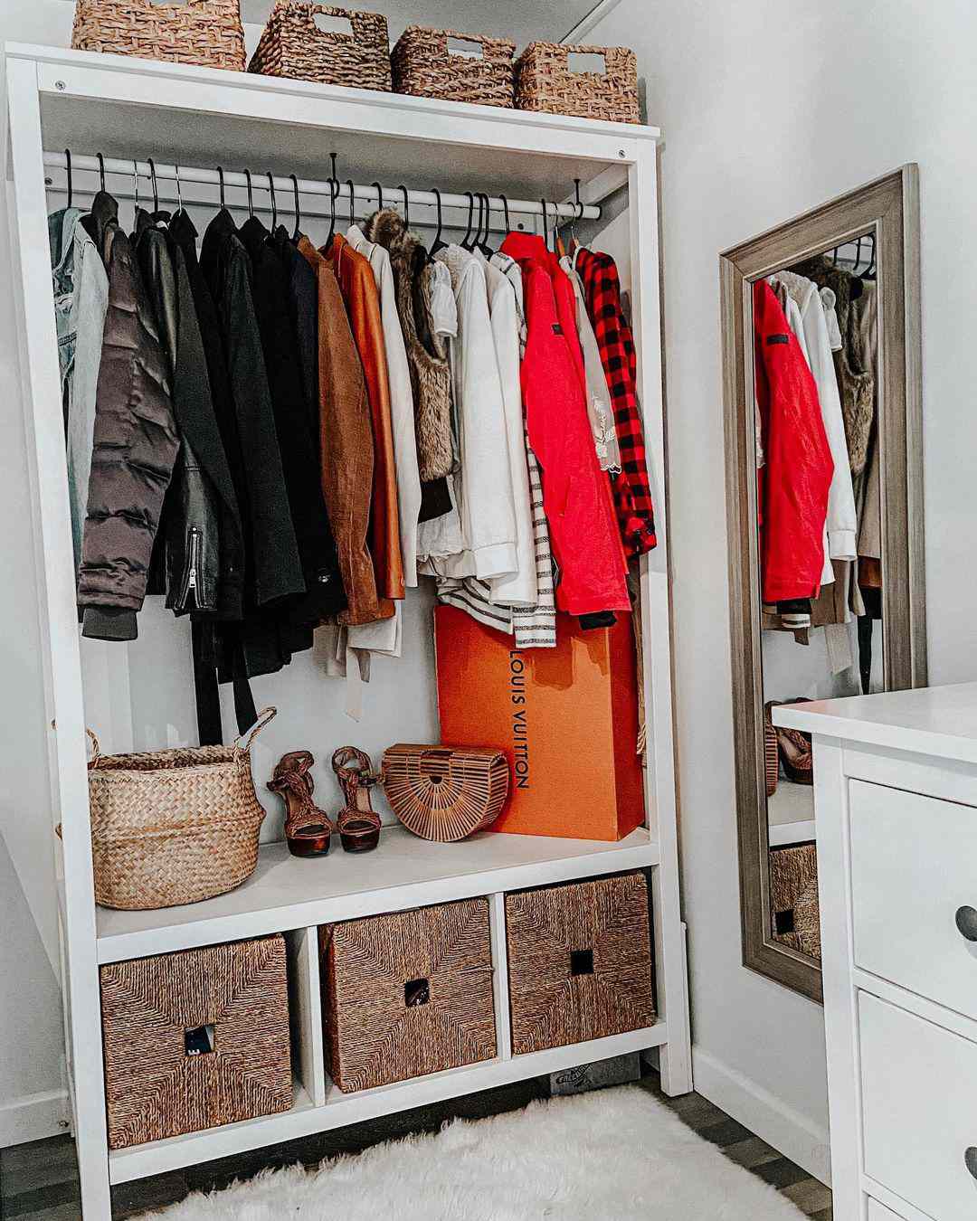 23 Open Closet Ideas To Make Getting Dressed a Cinch