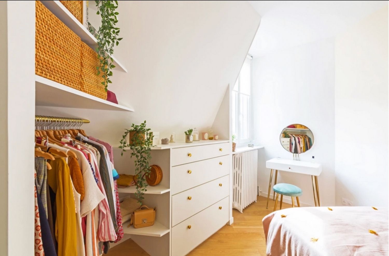 33 Clothing Storage Ideas If You Don't Have a Closet
