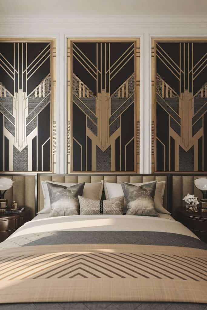 38 Art Deco Bedroom Ideas for a Glamorous Room Makeover