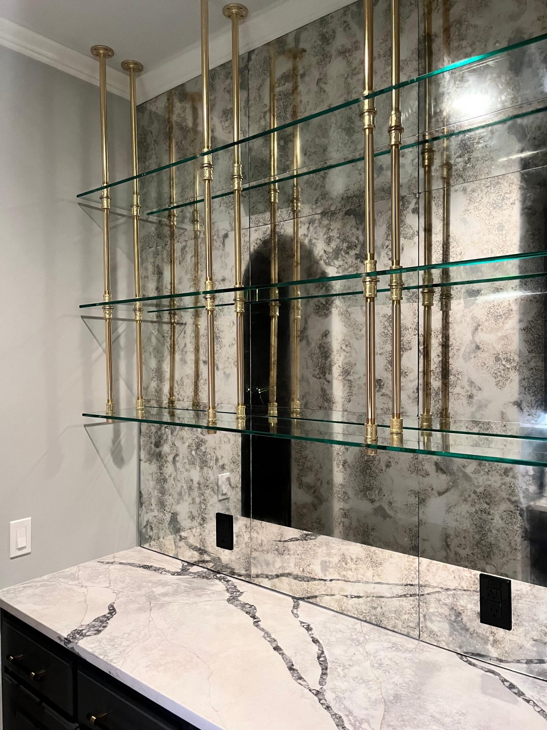 Antique mirror tiles, Antique Mirror glass, antique mirror tile backsplash, antique mirror,