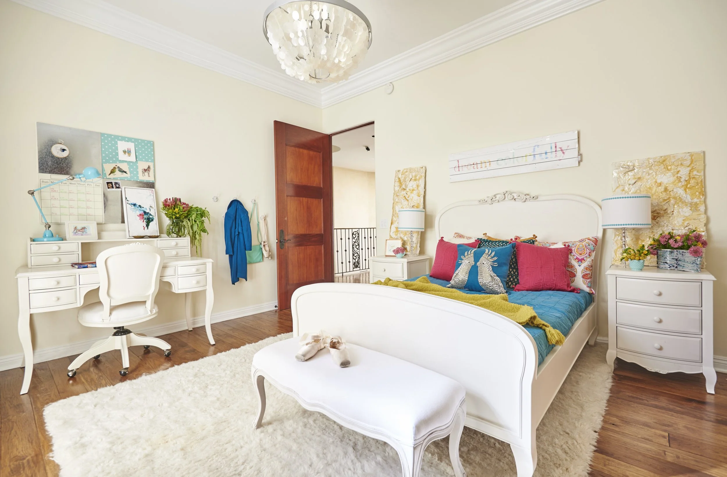 California Dreamers: Victorian + Bohemian Teen Bedroom — SARAHBARNARDDESIGN