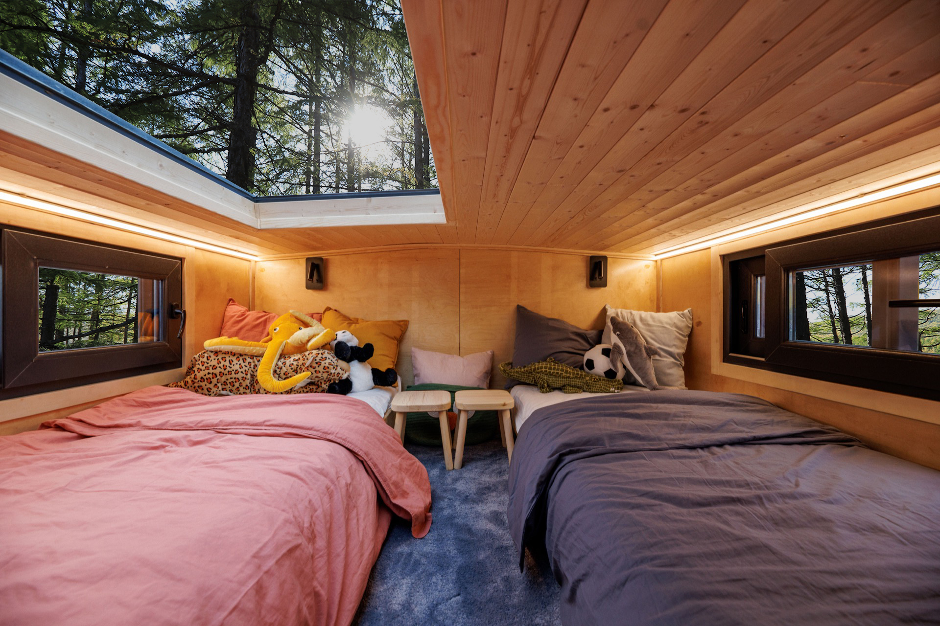 Compact design: the Tiny House bedroom – TinyFindy