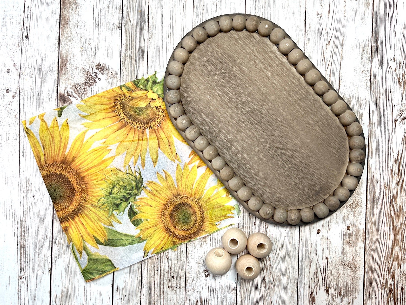 Craft Sunflower Napkins Dollar Tree Dollar Tree CLEAR SQUARE Plastic PLATE Farmhouse Country Wall Art