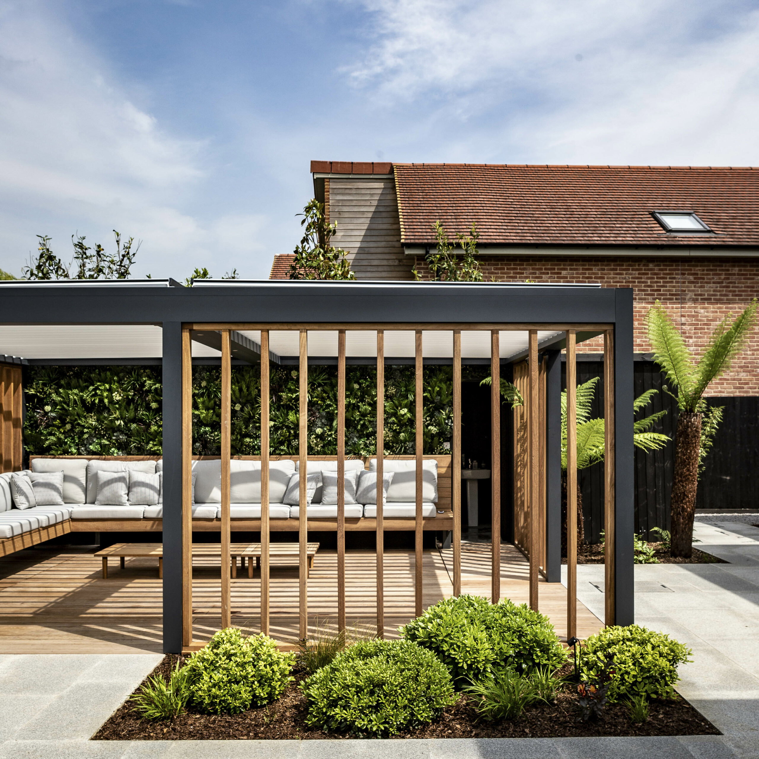 Designing a Hidden Sliding Deck Hot Tub | HollandGreen