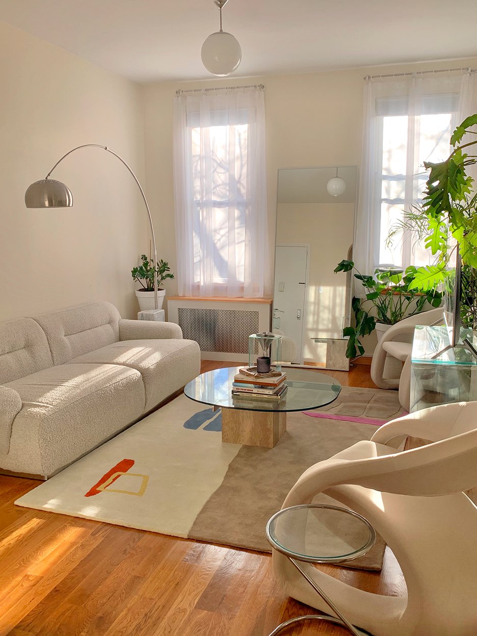 DIY Additions and Vintage Furniture Help Define This Queens Apartment