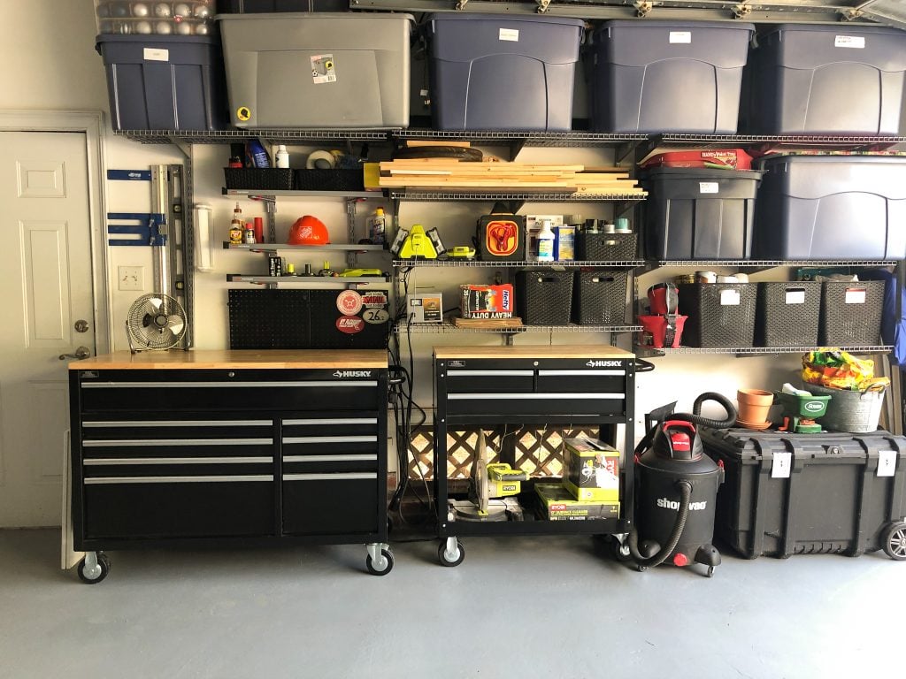 Easy Garage Workshop Organization with Wall Control - Cribbs Style