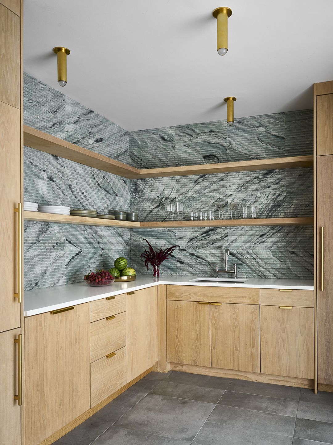 First Fluting Took Over Furniture—Now It's Coming for Your Backsplash