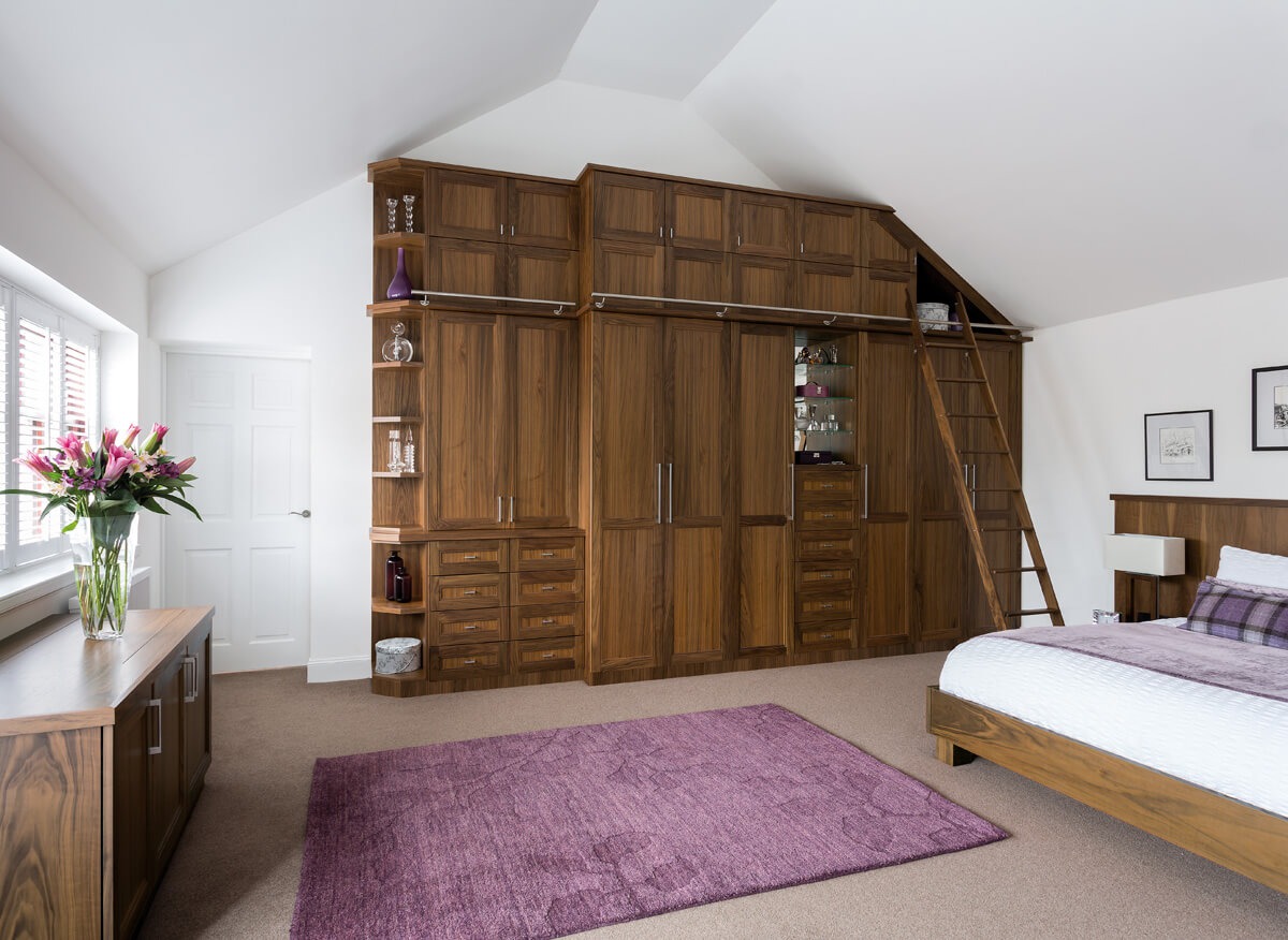 Fitted Wardrobes for Sloping Ceilings | Neville Johnson