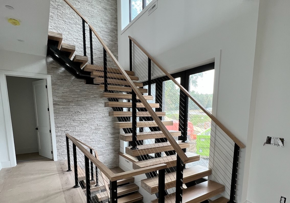 Floating Stairs Design & Installation New Windsor MD