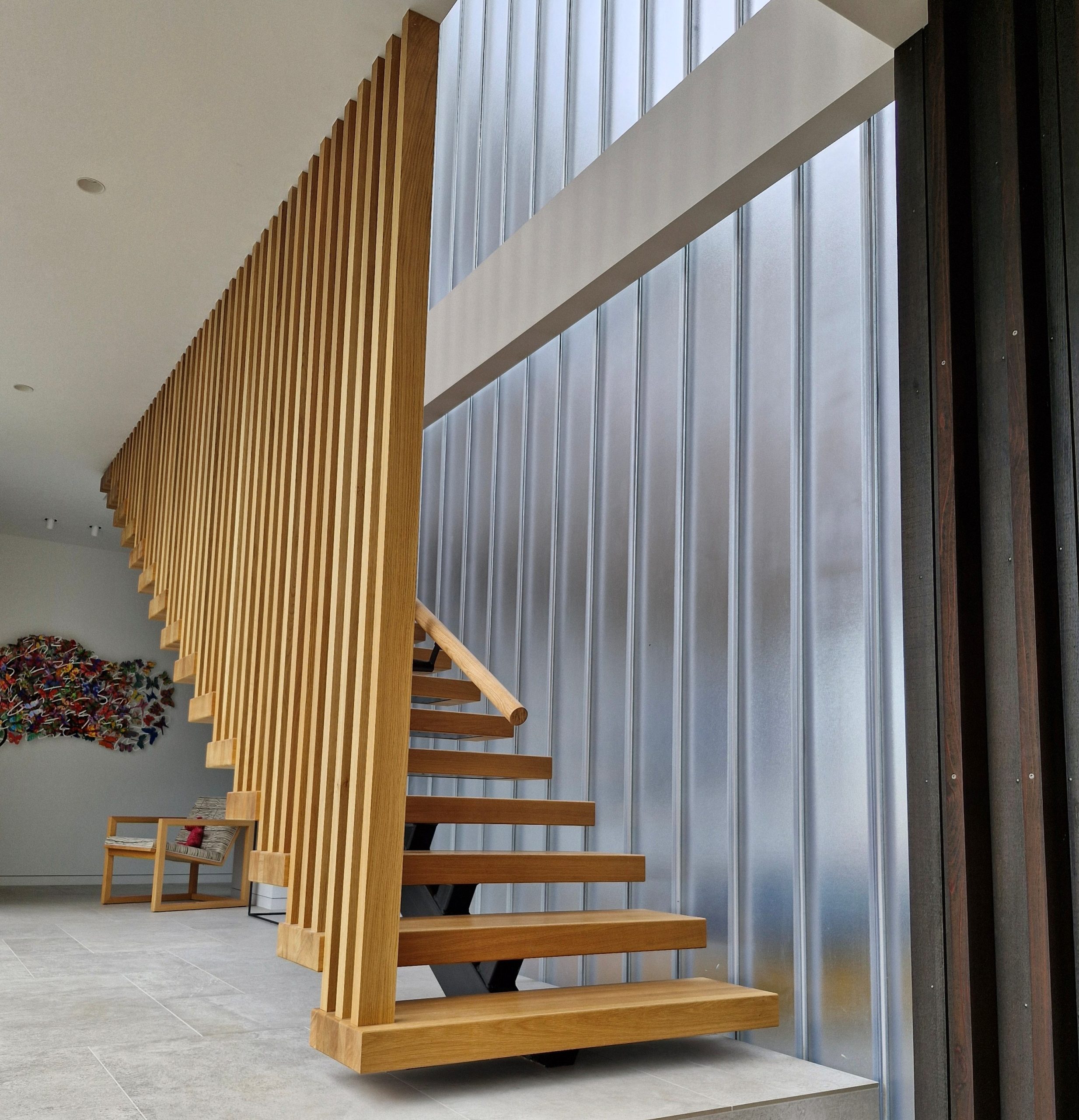 Floating Stairs for Split-Level Homes: Design Considerations and Inspiration | Ackworth House