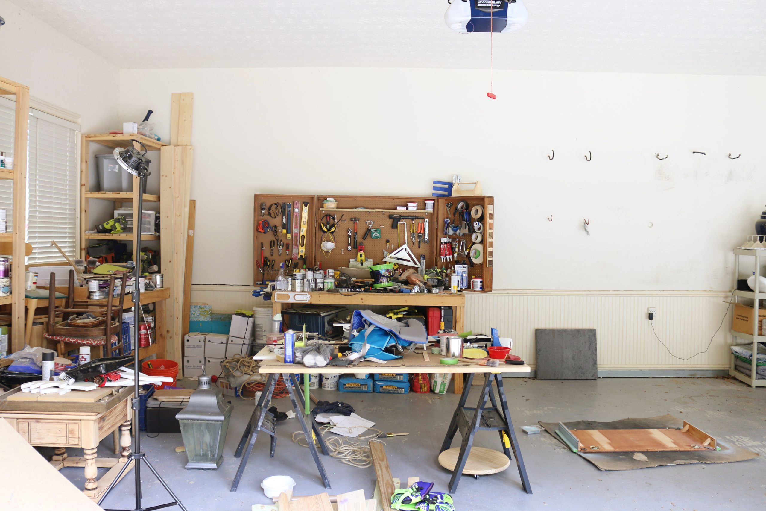 Garage Workshop & Gym - THE REVEAL - Bower Power