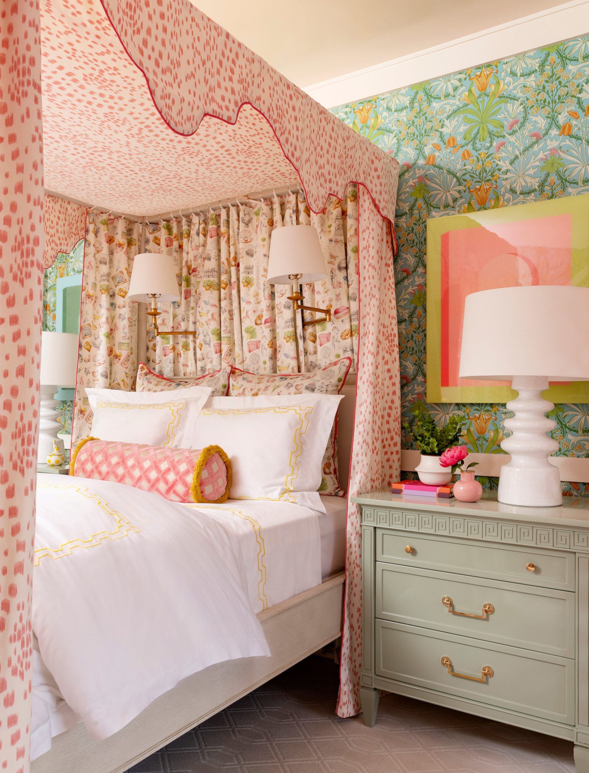 Girly decor is having an interior design moment