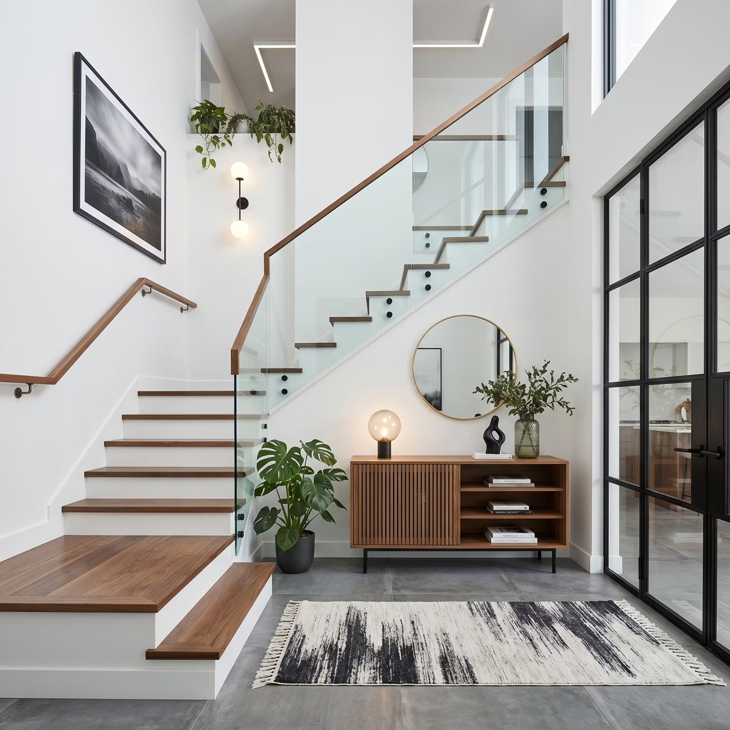 Glass and Steel Design in Stairs: Modern Aesthetic with Maximum Durability