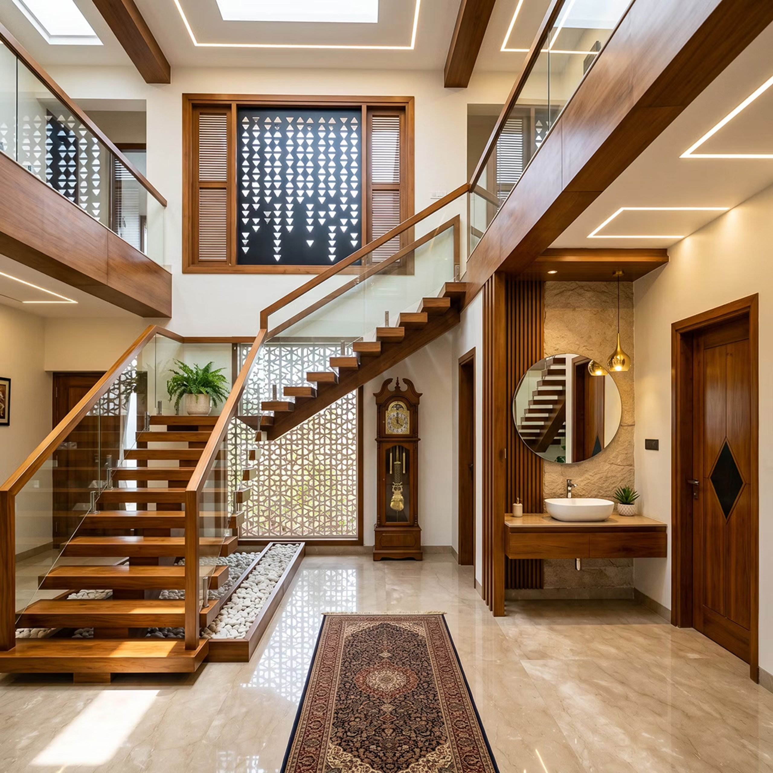 Glass and Steel Design in Stairs: Modern Aesthetic with Maximum Durability