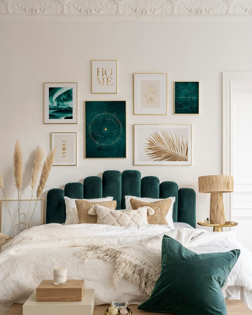 How to Create a Relaxing Bedroom with Green Color - Designer's Ideas | Archi-living.com - Web Magazine by Architects and Designers