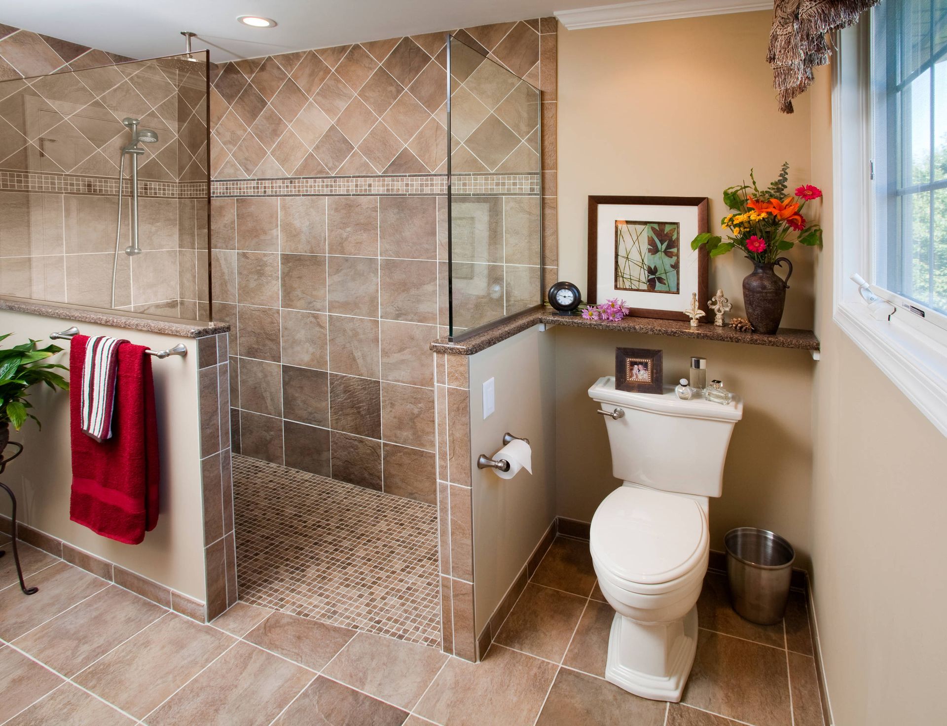 How to Install a Shower Enclosure with a Half Wall in Colorado Springs